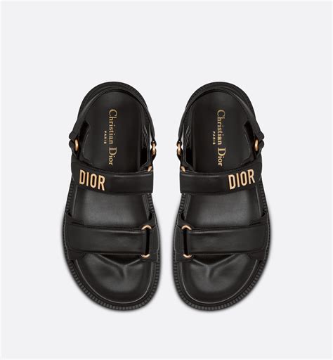 dior sandalen damen schwarz|dior beachwear sandals.